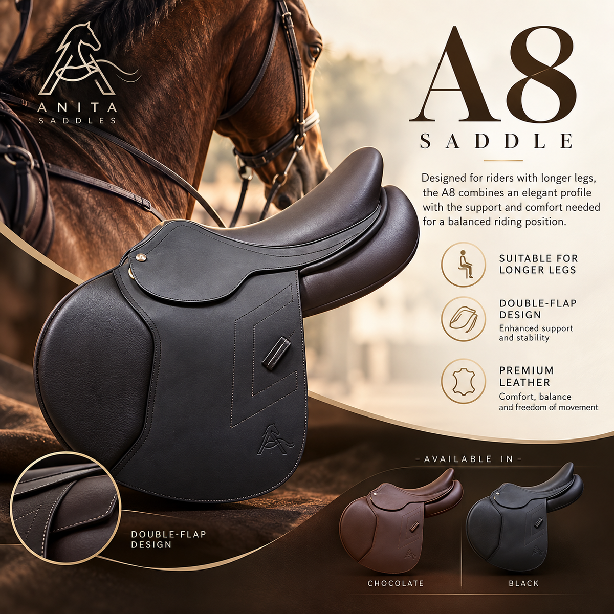A8 saddle